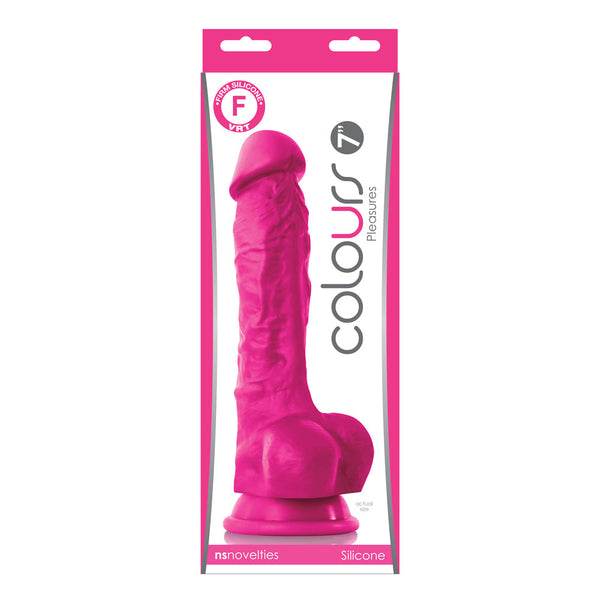 Colours Pleasures - 7" Dildo - Pink