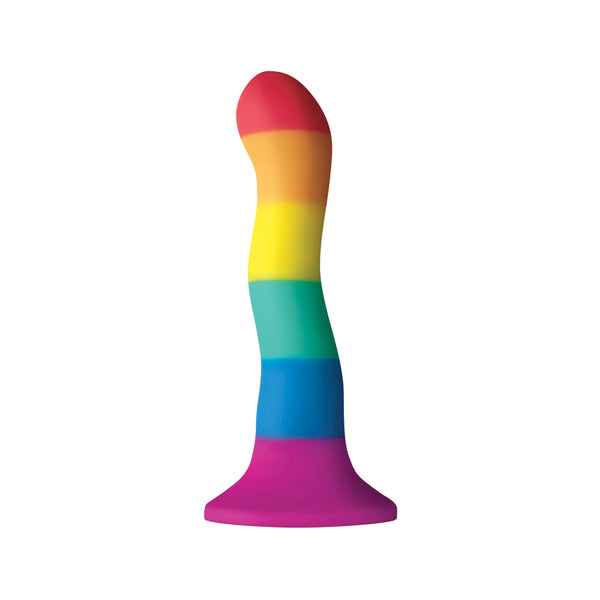 Colours - Wave - Pride Edition - 6" Dildo - Rainbow