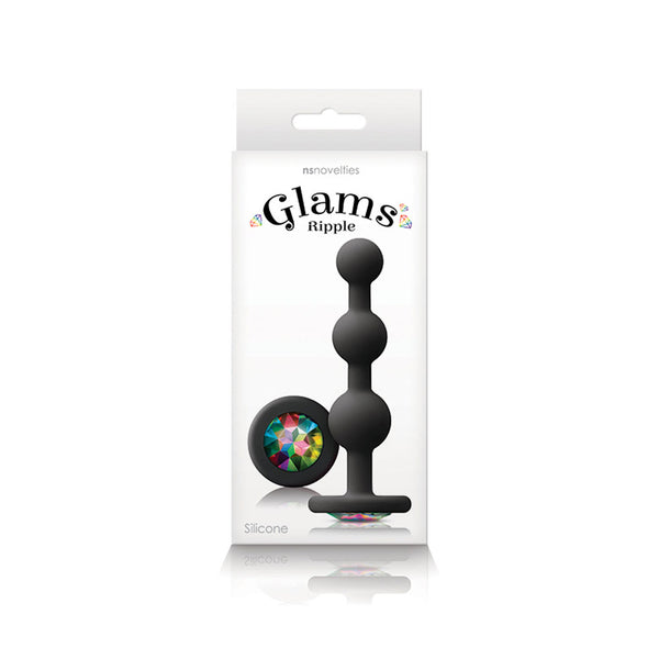 Glams - Ripple Rainbow Gem - Black