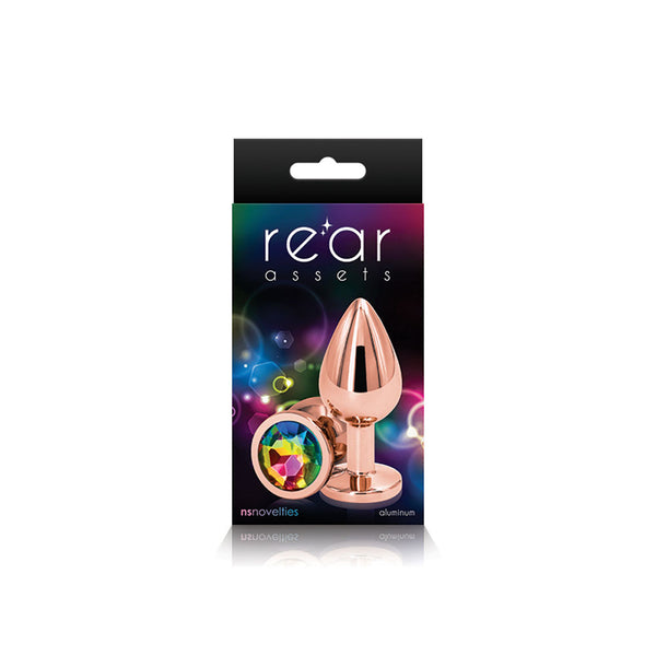 Rear Assets - Rose Gold - Medium - Rainbow