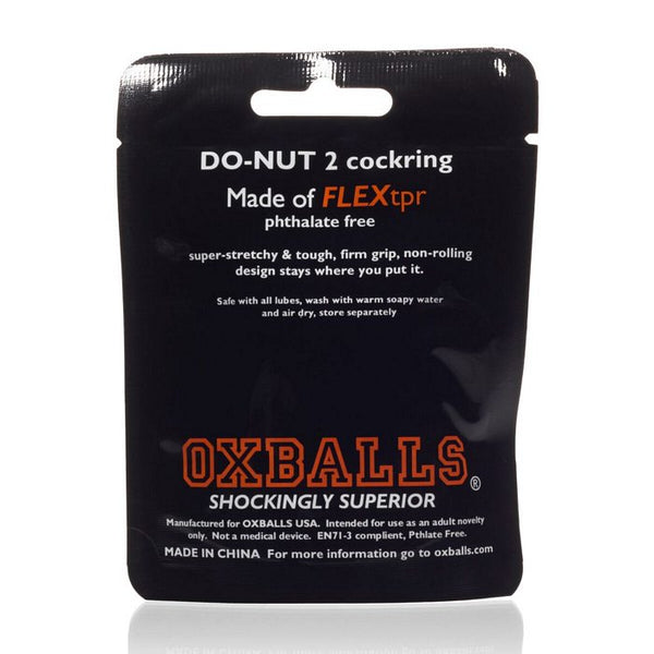 Oxballs DO-NUT-2 Cock Ring - Black