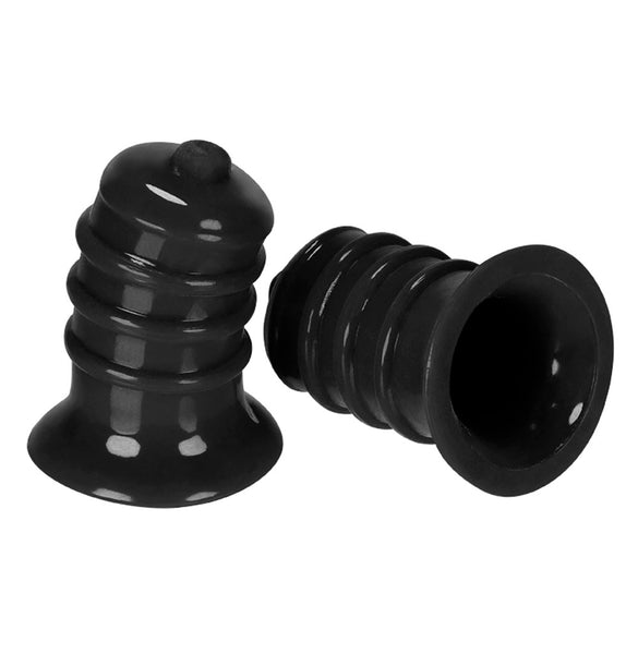 Hunkyjunk Elong Nipsuckers - Black