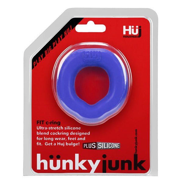 Hunkyjunk Fit Ergo C-Ring - Cobalt