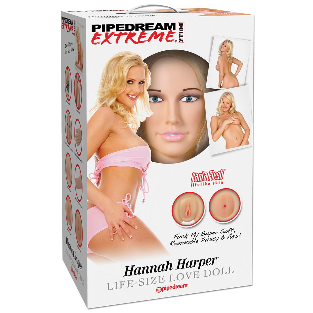 Pipedream Extreme Dollz Hannah Harper Life Size Love Doll