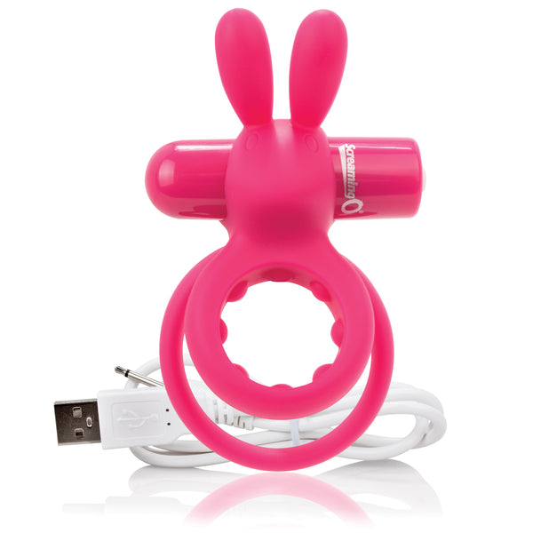 Charged Ohare Rechargeable Rabbit Vibe - Pink