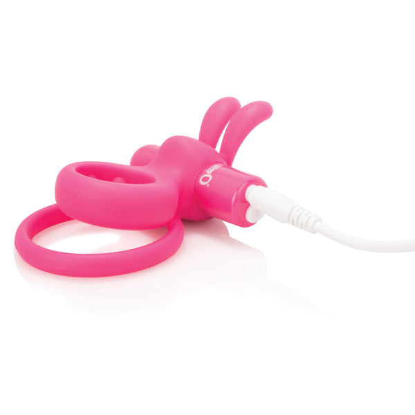 Charged Ohare Rechargeable Rabbit Vibe - Pink