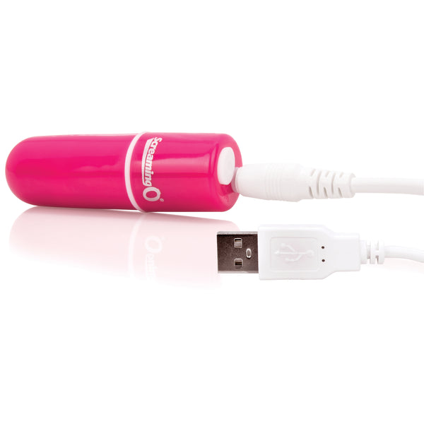 Charged Vooom Rechargeable Bullet Vibe - Pink