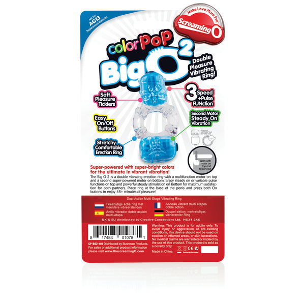 Colorpop Big O 2 - Blue - Each