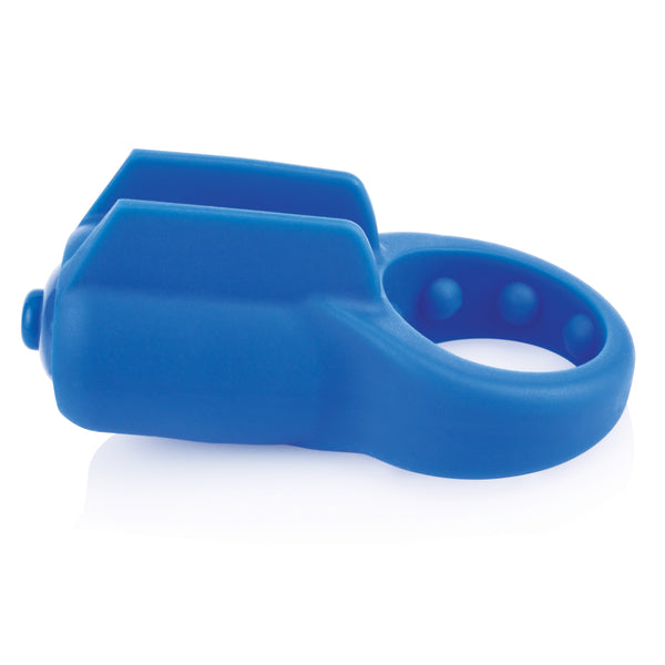 Primo Minx Premium Silicone Vibe Ring - Blue