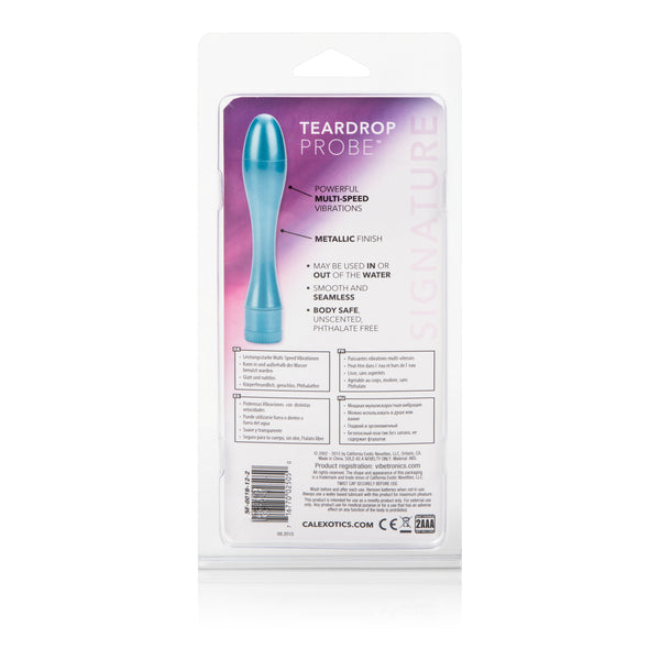 Water Missile Tear Drop Probe - Blue