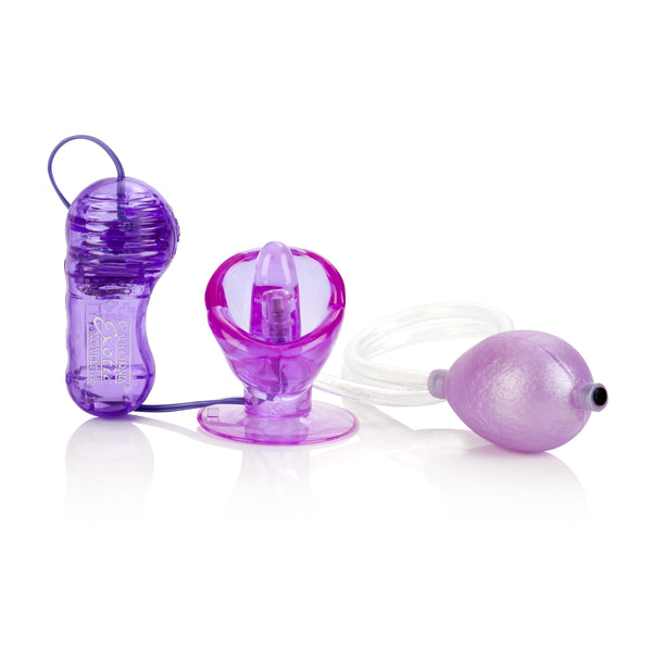 Shane's World Vibrating Turbo Suction Tongue - Purple