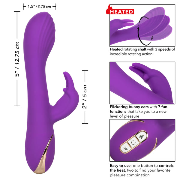 Jack Rabbit Signature Heated Silicone Rotating G  Rabbit