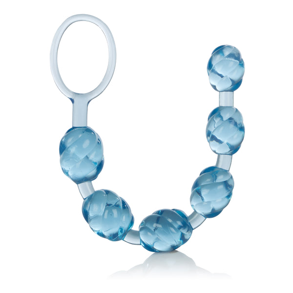 Swirl Pleasure Beads - Blue