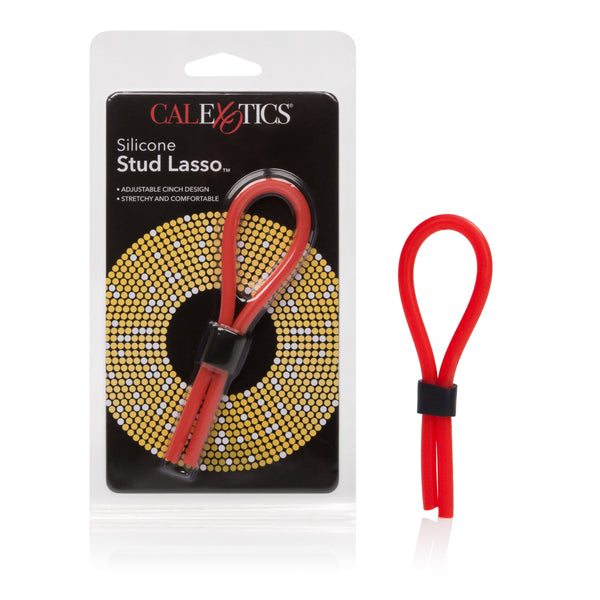 Silicone Stud Lasso - Red