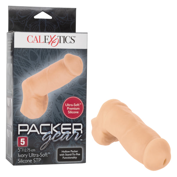 Packer Gear 5"/12.75 Cm Ultra-Soft Silicone Stp - Ivory