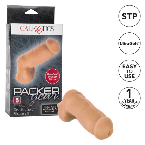 Packer Gear 5"/12.75 Cm Ultra-Soft Silicone Stp - Tan