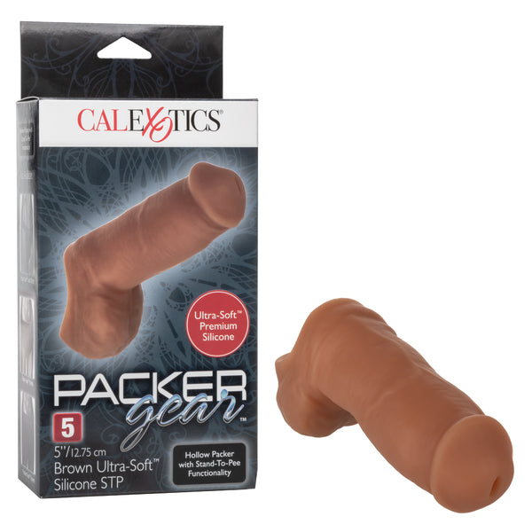 Packer Gear 5"/12.75 Cm Ultra-Soft Silicone Stp - Brown