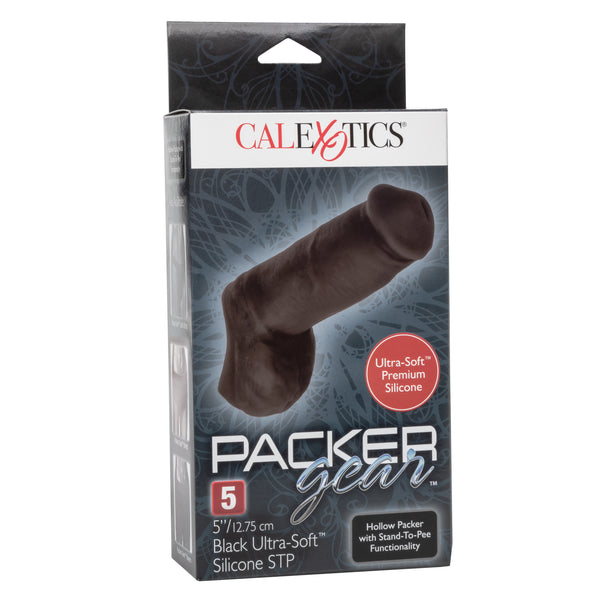 Packer Gear 5"/12.75 Cm Ultra-Soft Silicone Stp - Black