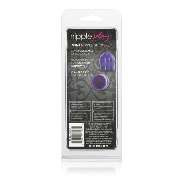 Nipple Play Mini Nipple Suckers - Purple