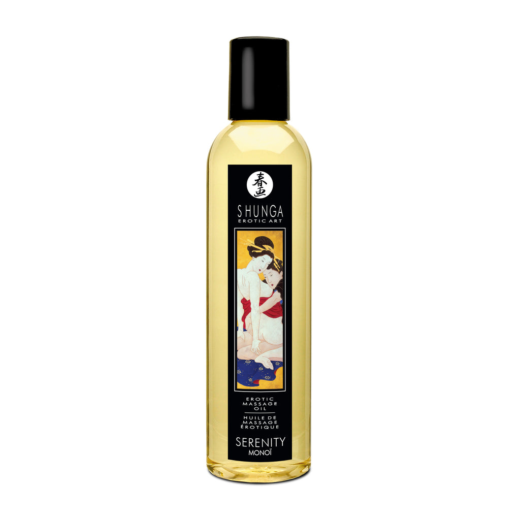 Erotic Massage Oil - Serenity - Monoi - 8.4 Fl.  Oz.