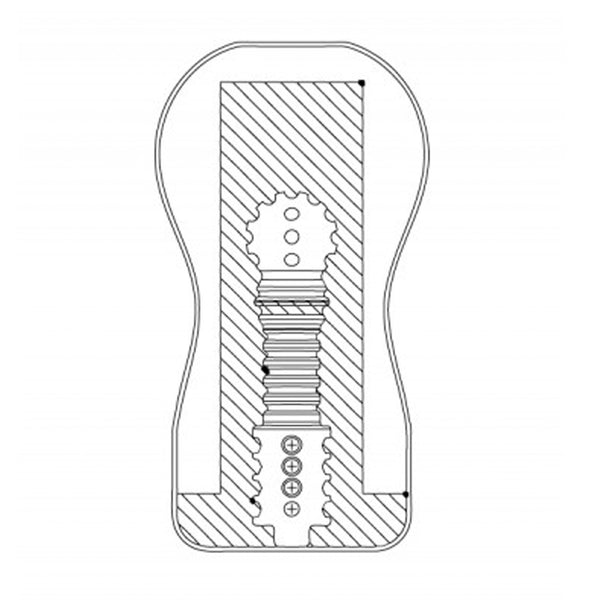 Easy Rider Portable Masturbator Mouth - SHOTS