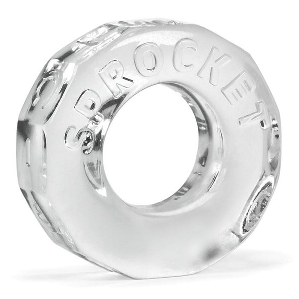 Oxballs Atomic Jock Sprocket Cockring - Clear