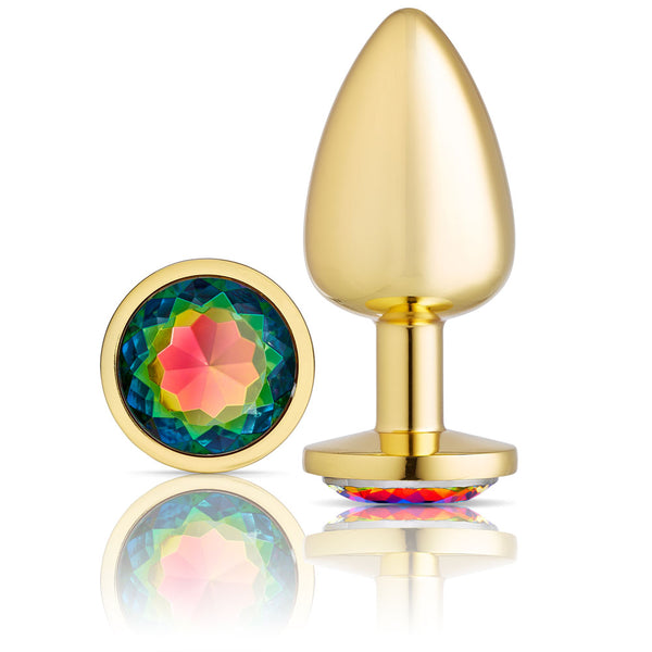 Gems Large Gold Anal Plug