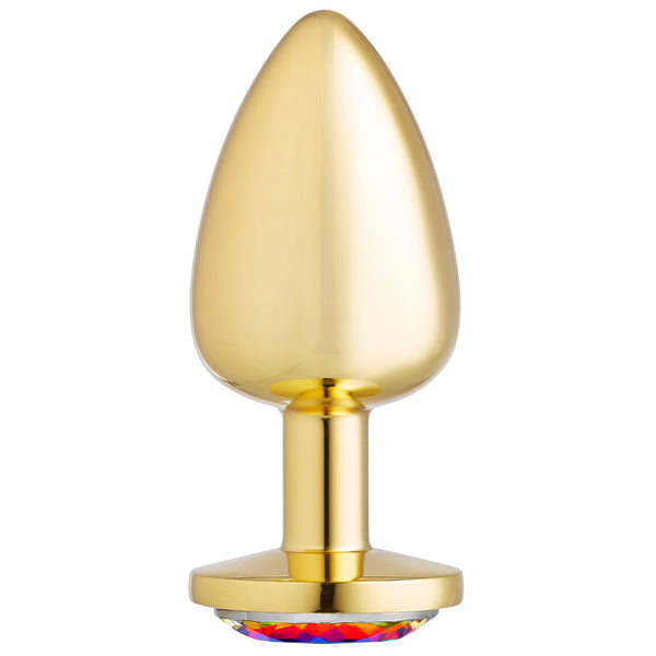 Gems Large Gold Anal Plug