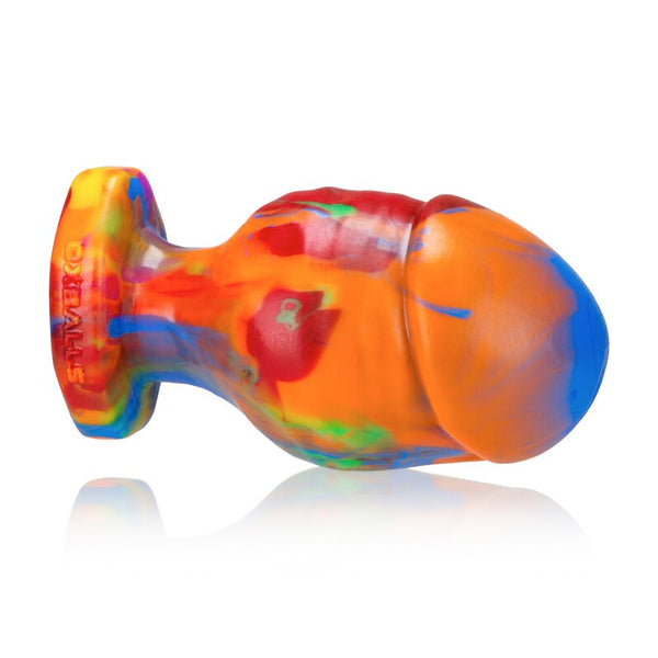 OxBalls Honcho-3 Buttplug Large Rainbow