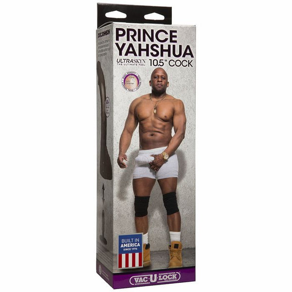 Prince Yahshua Ultraskyn 10.5 inch Cock  - Chocolate