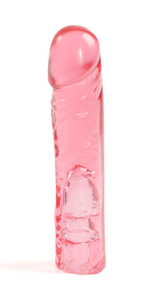 Vac-U-Lock 8 inch Crystal Jellie Pink