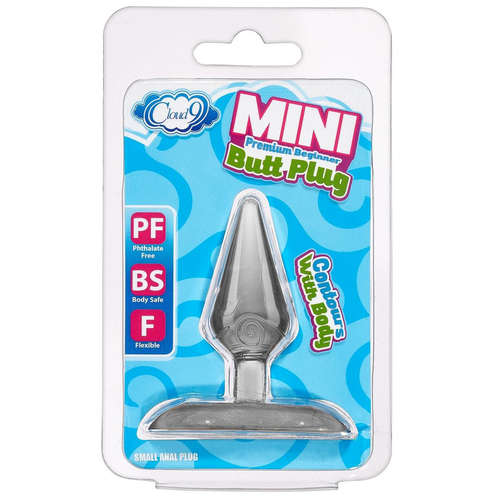 Cloud 9 - Mini Butt Plug Smoke Grey