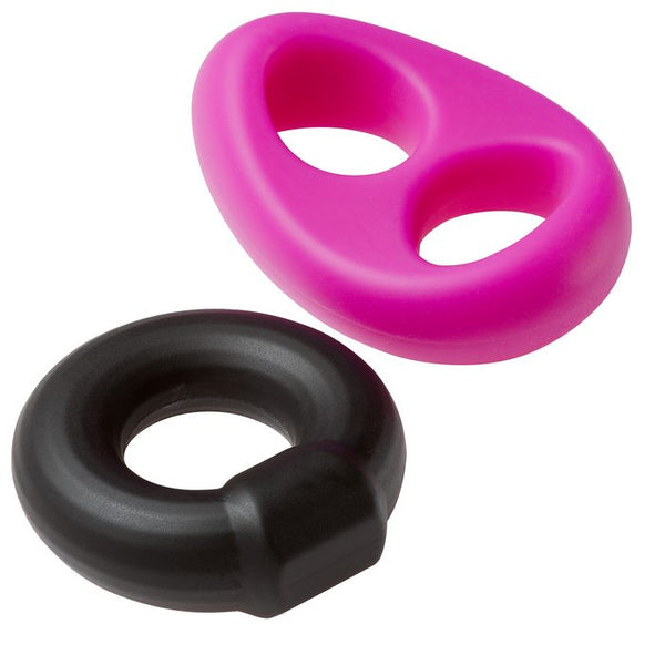 Cloud 9 - Pro Sensual Silicone Tear Drop Ring & Donut Sling 2 Pack