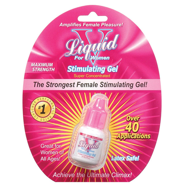 Liquid V Female Stimulant - 10 ml Bottle in Clamshell