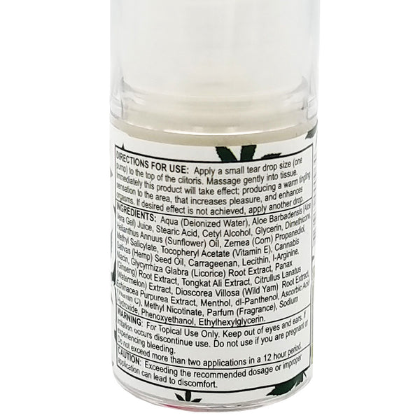 High Climax Female Stimulant w/Hemp Seed Oil - .5 oz