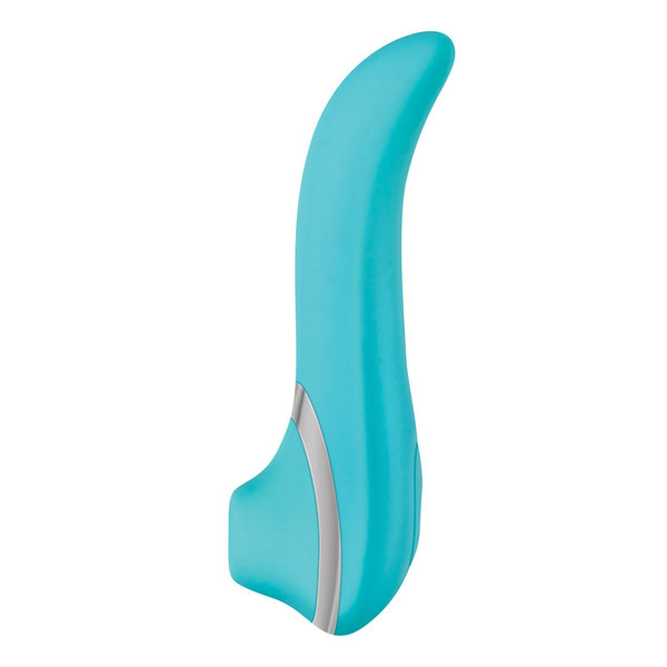 Adam & Eve French Kiss Her Clit Stimulator - Teal