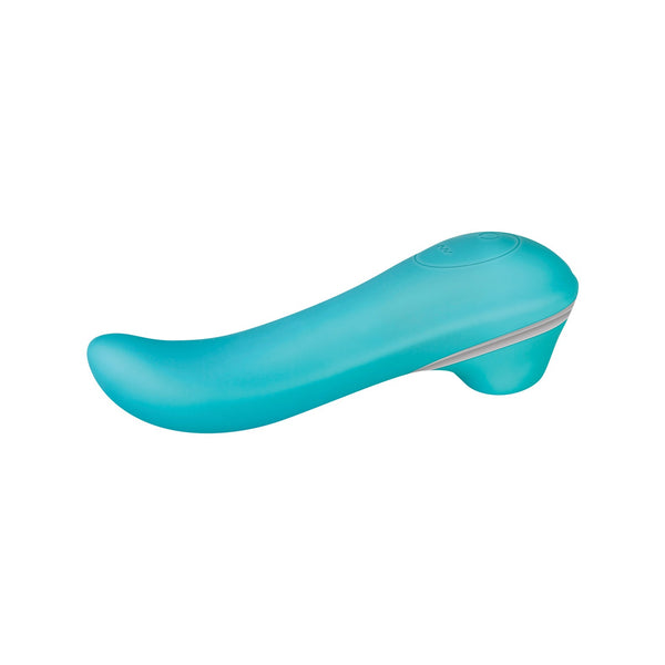 Adam & Eve French Kiss Her Clit Stimulator - Teal