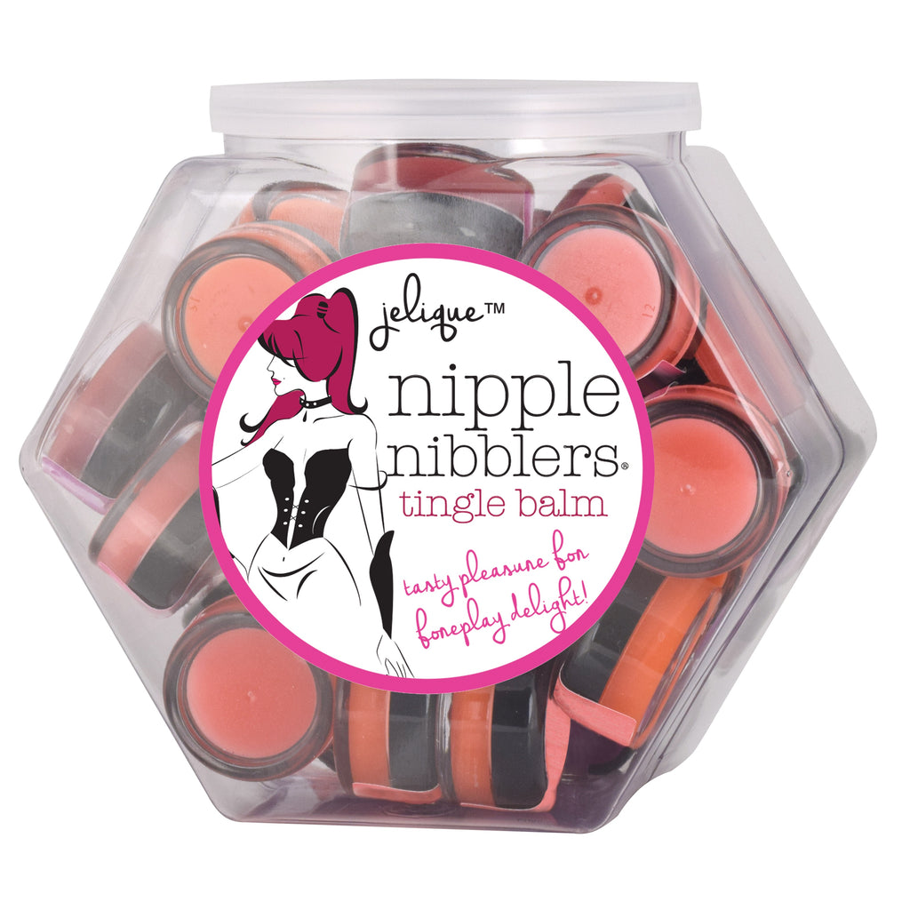 Nipple Nibblers Tingle Balm - Assorted 3 Gram Jars - 36 Count Fishbowl