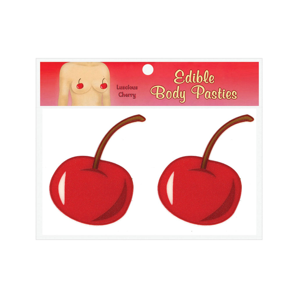 Edible Body Pasties - Luscious Cherry