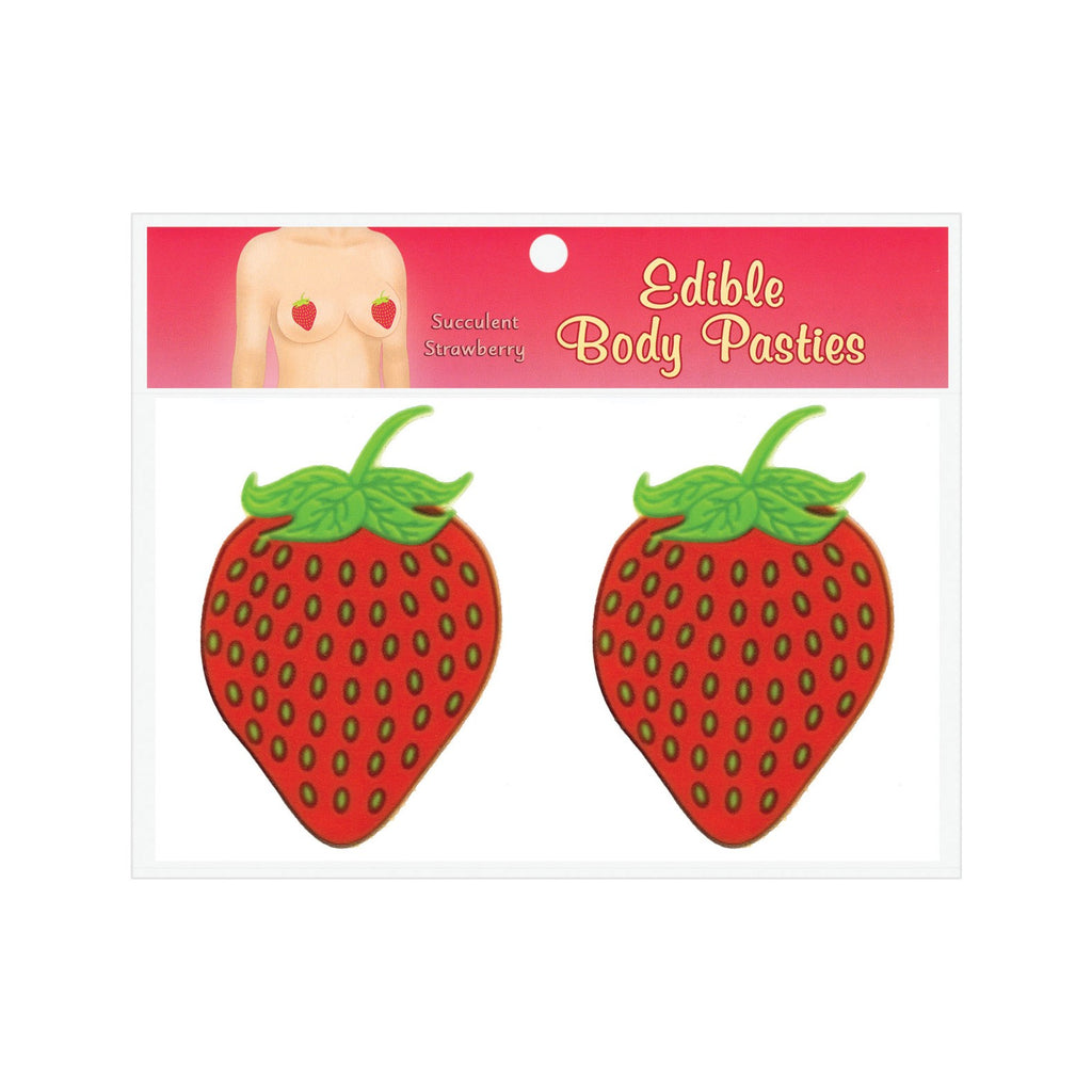 Edible Body Pasties - Strawberry