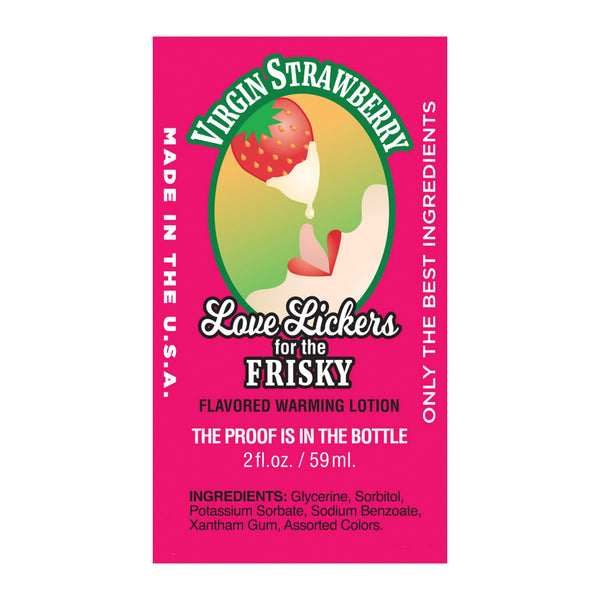 Love Lickers - 2 oz  Virgin Strawberry