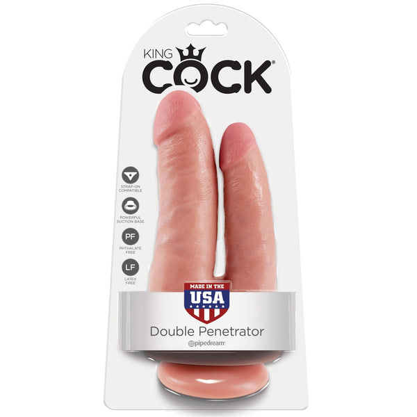 King Cock Double Penetrator - Flesh