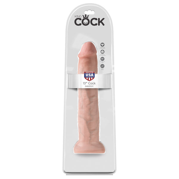 King Cock 13" Cock - Flesh