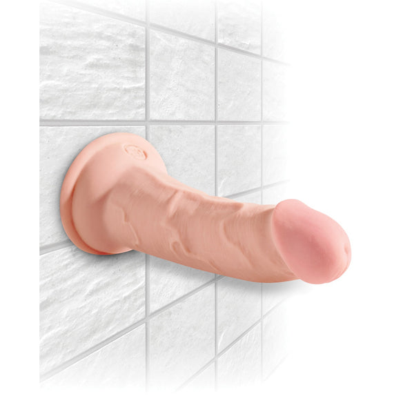 King Cock Plus Triple Density 5 Inch Cock - Flesh