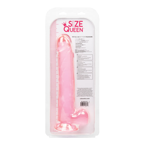 Size Queen 10 Inch - Pink