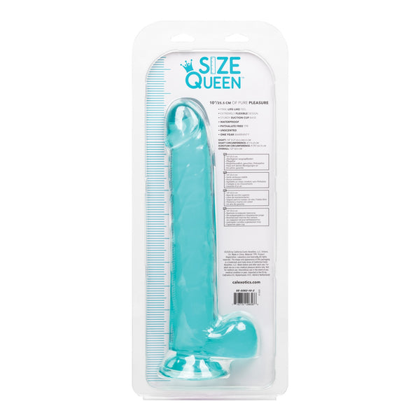 Size Queen 10 Inch - Blue