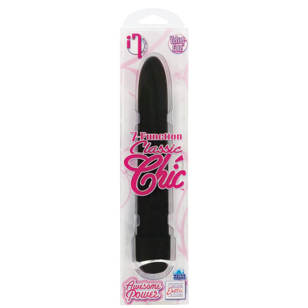 7 Function Classic Chic  6 Inches Vibe - Black