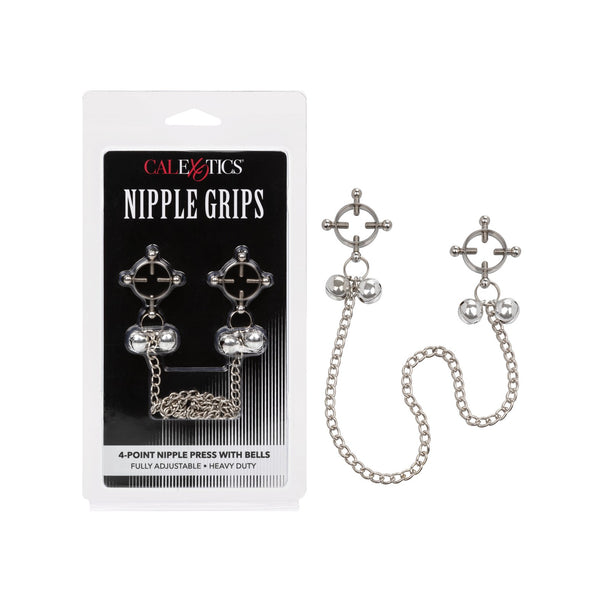 Nipple Grips 4-Point Nipple Press With Bells